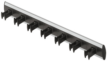 WithRobe Belt Rack 7 Belts 47x432x48mm Black