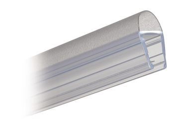 Bulb Seal 6-8mm 2010mm Trans PVC