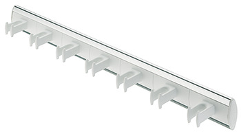 WithRobe Belt Rack 7 Belts 47x432x48mm Wht