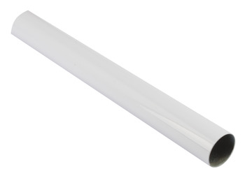 WithRobe Rail D19mm x 2438mm White PC