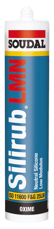 Soudal Silirub LMN CstSilicone 300ml Black