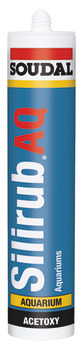 Soudal Silirub AQ Silicone Gls 300ml Clr