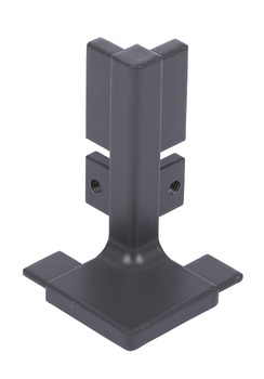 Gola System B+ Profile Conn.Ext Crn Aluminium Black