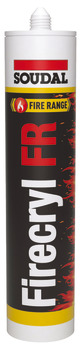 Soudal Firecryl FR Sealant 310ml Wht