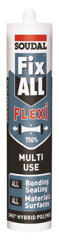 Soudal FixAll Flexi Sealant 290ml Black
