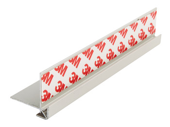 AluSplash Ext Crn Profile 610mm Aluminium Silver