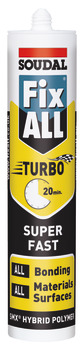 Soudal FixAll Turbo Sealant 290ml Black