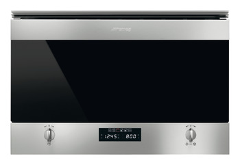 Smeg Cls MP322X1 Micro/Grill Black Gls