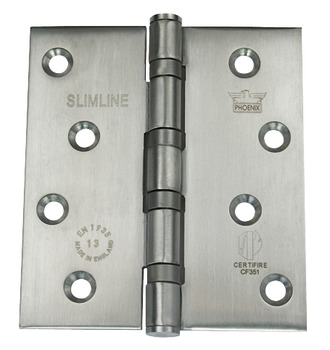 Phoenix SL Butt Hng Square 102x89mm 304 SSS