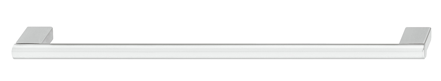Orlana Bar Handle Zinc Alloy/304 Brushed Stainless Steel D12mm 292mm Fixing Centres 155.01.473
