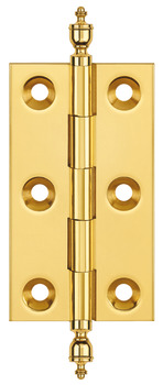 Butt Hinge Urn Finial 63x35mm Brs Polished