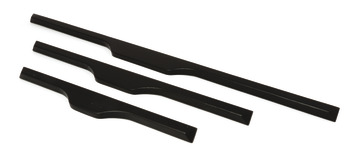 Ultra Pull Handle Ash Black 256mm Fixing Centres - view 2