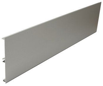 Plinth Panel 145x3000mm Anodised Silver