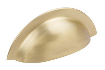 Jude Cup Handle Brass Brush Brass 64 mm Fixing Centres