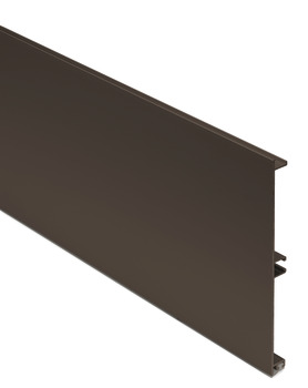 Plinth Panel 145x3000mm Anodised Brz