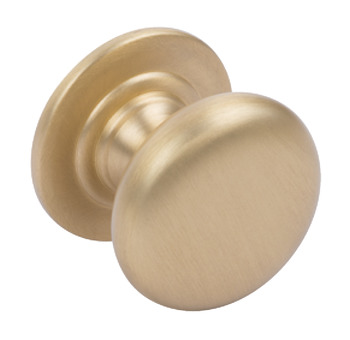 Jude Knob Brass Brush Brass D30x26mm