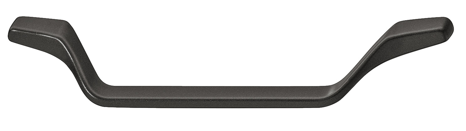 Osaka Pull Handle Zinc Alloy Graphite 160mm Fixing Centres 110.22.586