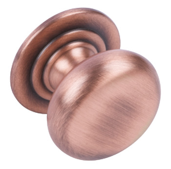 Jude Knob Brass Antique Copper D30x26mm