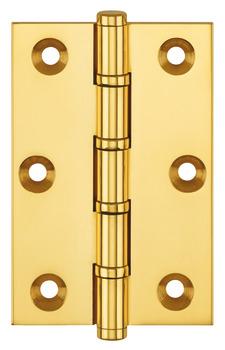 Butt Hinge BB Sqr 76x50mm Brs Black