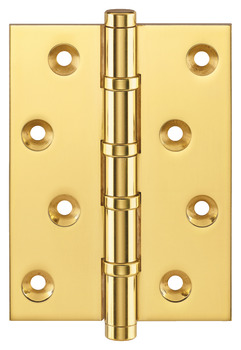 Butt Hinge BB Sqr 100x75mm Brs Black