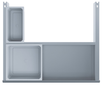 VS Envi Drawer 500 Bin 1.2+2.7L Silver - view 2
