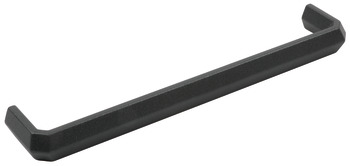 Tarvos Pull Handle Zinc Alloy Graphite 128mm Fixing Centres