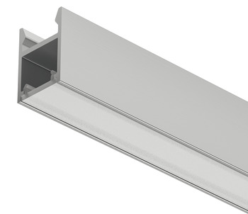 Loox5 2103 Profile SM 3.0m Aluminium/Plastic OplSlv