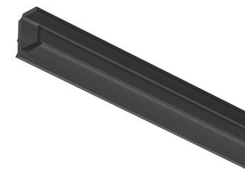 Loox5 1102 Profile Rectangle 5mm 3.0m Plastic OplBlk