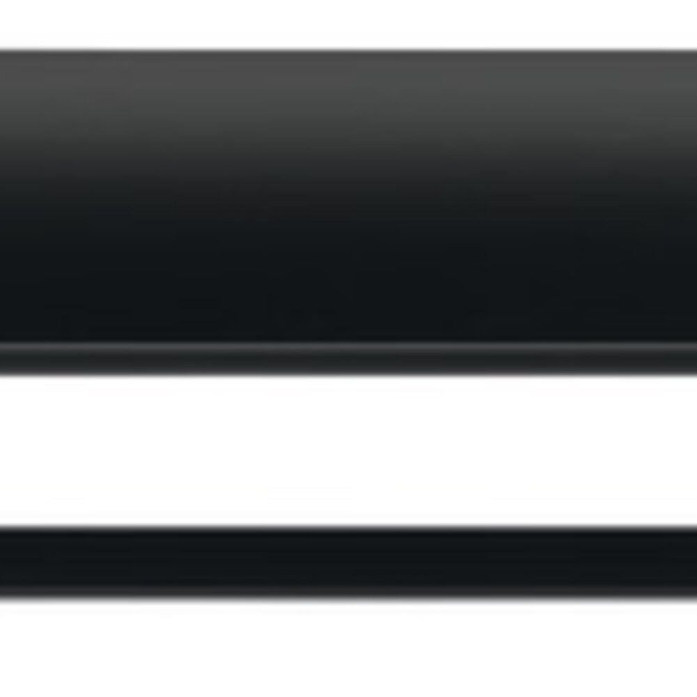 BachM Power Frame Cvr Plt 4-Gang Black