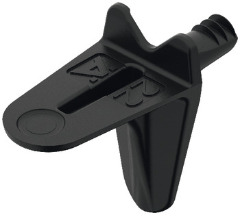 Shelf Support D3mm Plug Zinc Alloy Black