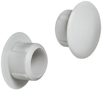 Cover Caps D10mm Blind Phillips Plastic Lt Grey 7035