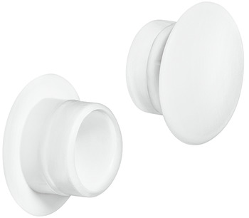 Cover Caps D12mm Blind Phillips Plastic 9010 White