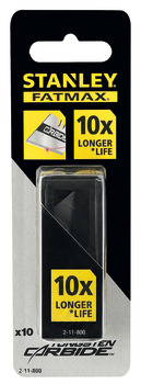 Stanley Fatmax Carbide Blade 62mm 10pk