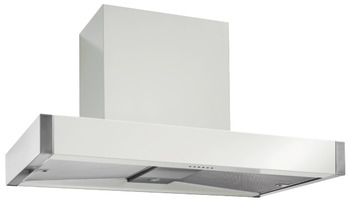 Mercury MHDSC1200SD Slab Chm.Hood Wht