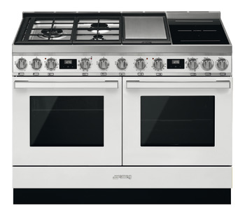 Smeg Por CPF120IGMPWH Range Ckr DF Wht