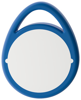 Dialock MiCls Key Tag 43x34x5mm Plastic Blu