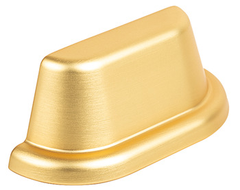 Land Cup Handle Zinc Alloy Brushed Gold 64mm Fixing Centres