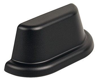Land Cup Handle Zinc Alloy Matte Black 64mm Fixing Centres
