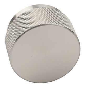 Graf Big Knob Aluminium Stainless Steel Effect D50x30mm