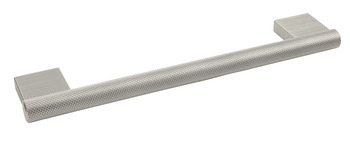 Graf Big Bar Handle Aluminium Stainless Steel Effect 192mm Fixing Centres
