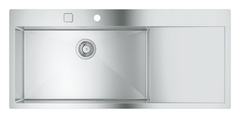 Grohe K1000 1160mm 1.0B Sink/Drain RH Stainless Steel