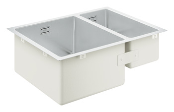 Grohe K700 UM 595mm 1.5B Sink RHHB Stainless Steel - view 2