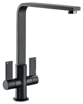 Abode AT2105 Quantic Dual Lvr L-Tap Black