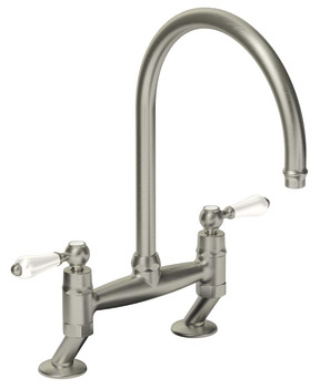Abode AT1217 Ludlow Trad Brg C-Tap Nickel