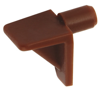 Shelf Support D5mm Groove Plug Plastic Brw