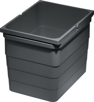 One2Five+Seven Bin 153x230x310mm Dk Grey 502.90.601