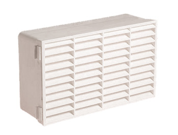 Manrose 236x142mm Airbrick Adapter PVC Brw