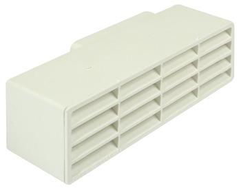 Manrose 204x60mm Airbrick Adapter PVC Brw