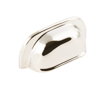Parina Cup Handle Brs Polished Nickel 192mm Fixing Centres
