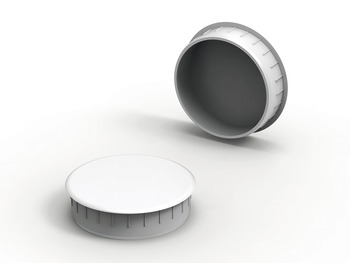 Cover Caps D35/38mm Plastic White - view 3
